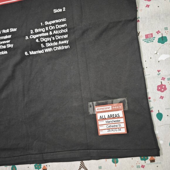 Represent X Oasis Definitely Maybe T-Shirt - Picture 6 of 6